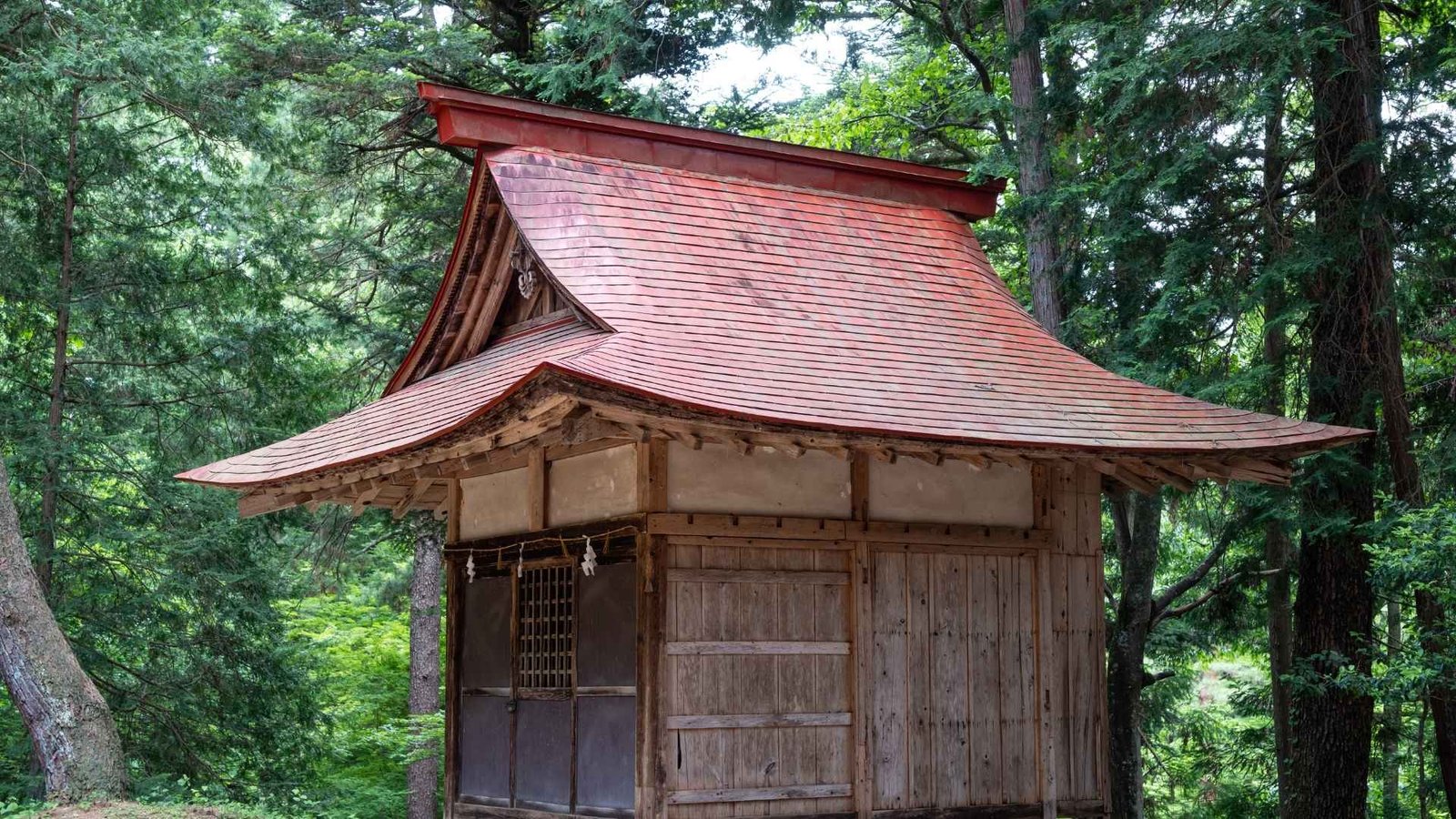monk hut forest