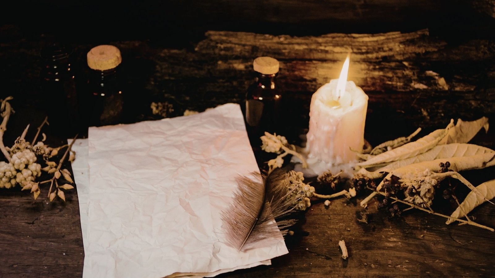 Quiet healing ritual ending image
