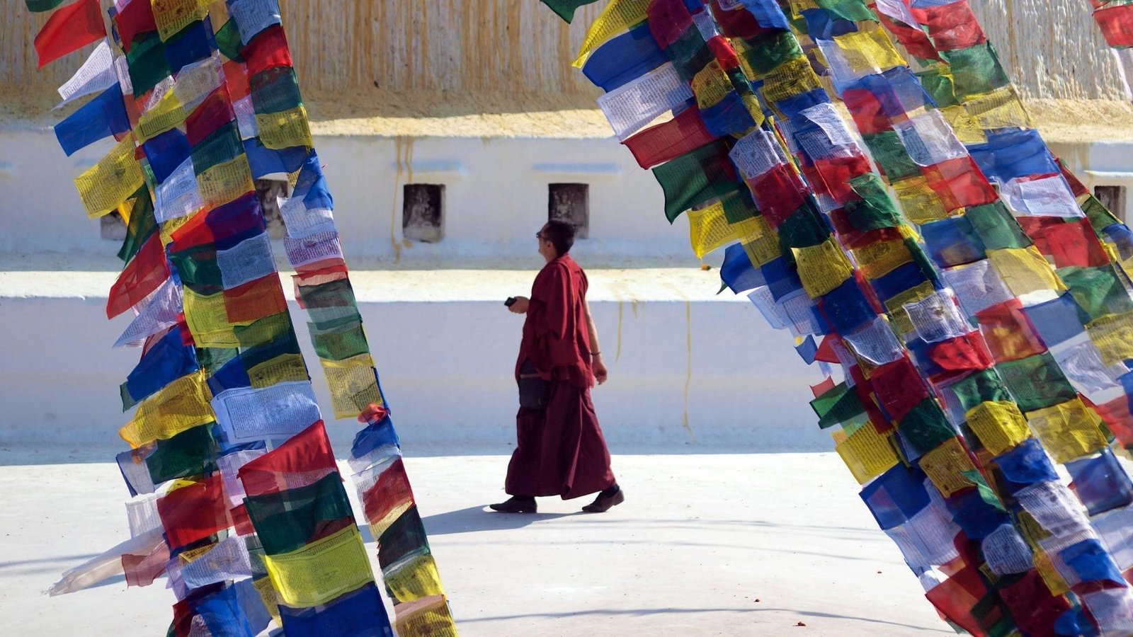 Prayer flags in the Nepal Himalayas