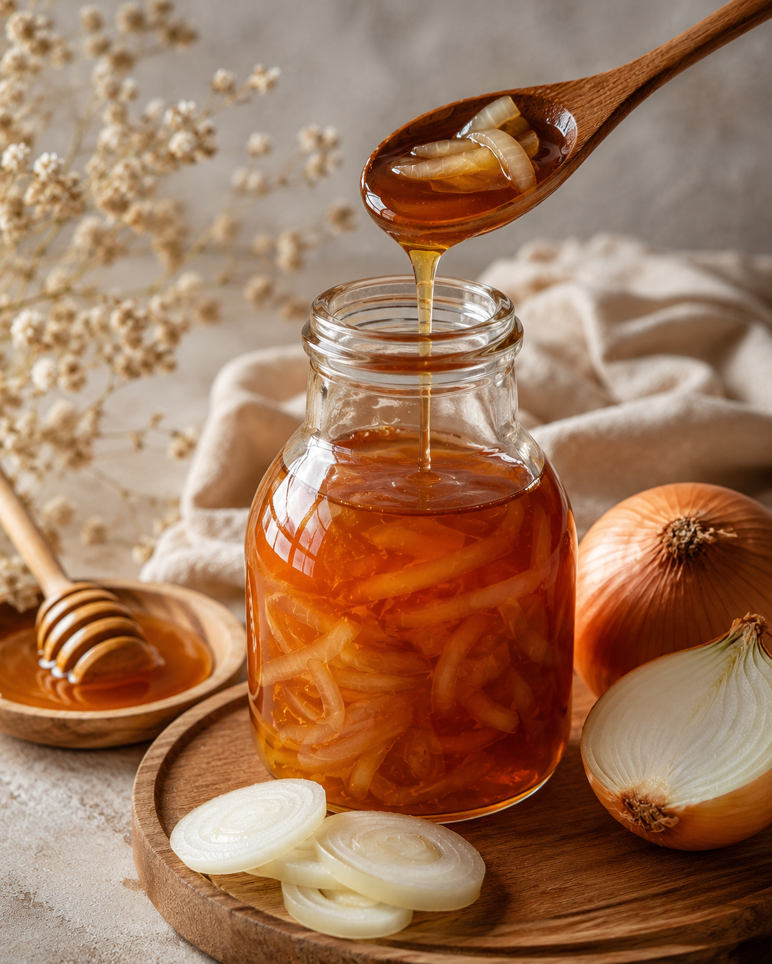 Onion Honey Syrup