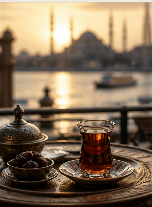 Tea shared in Turkey