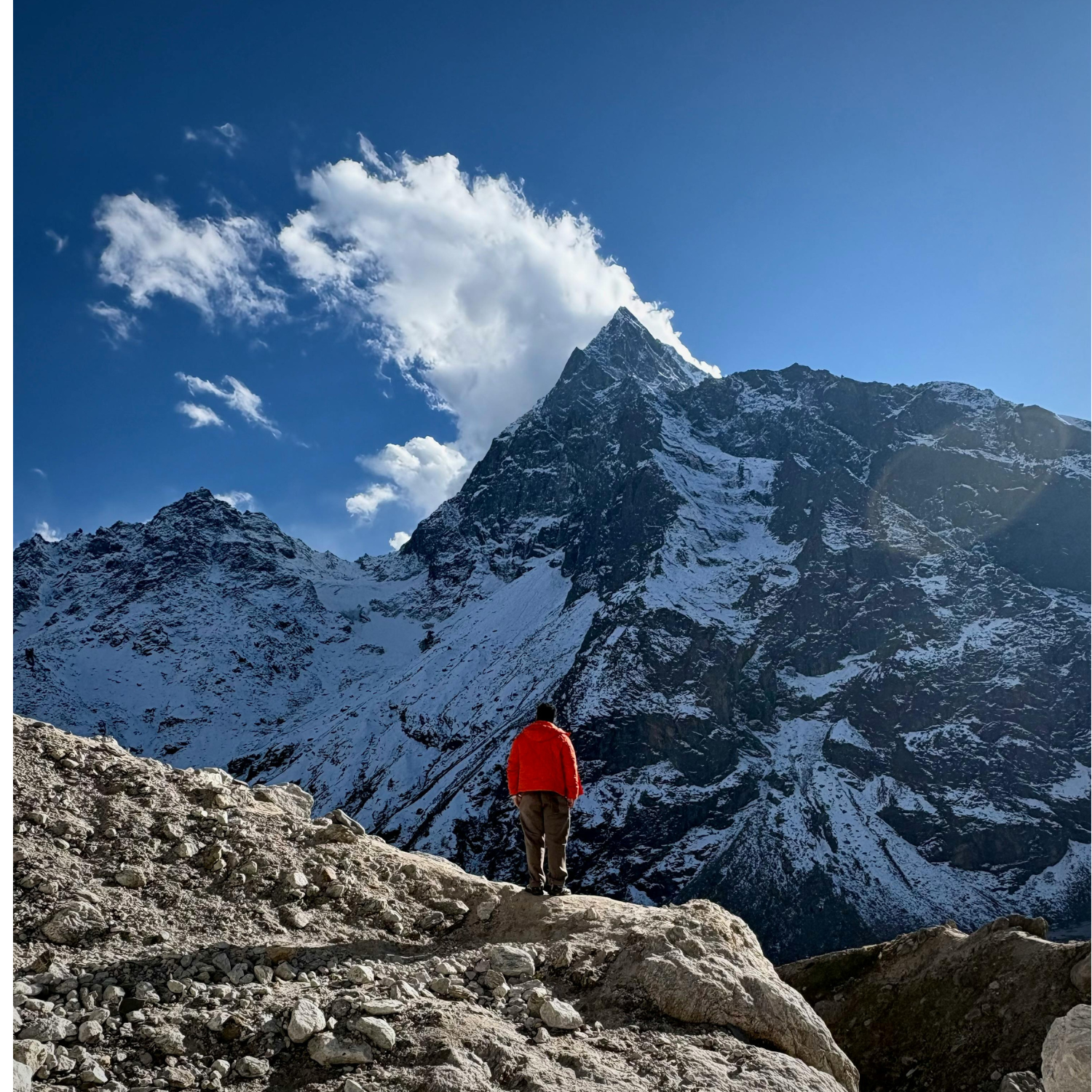 A high Himalayan pass