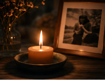 Candle for absence