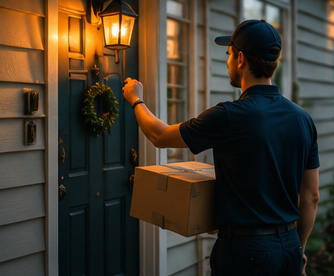 Delivery at door