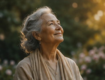 Elder grace wisdom portrait