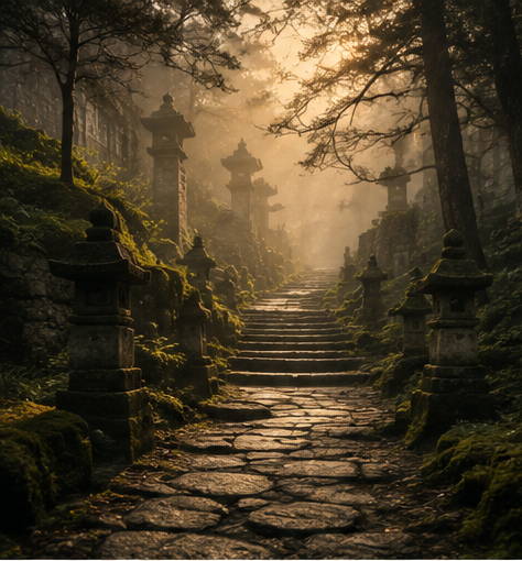 Ancient path of silence
