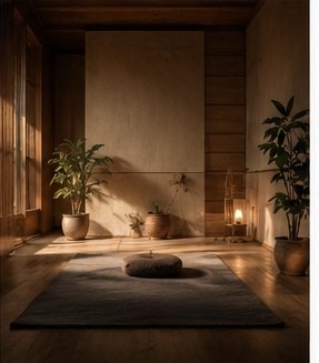 A quiet sanctuary room