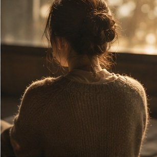 Quiet figure by a window