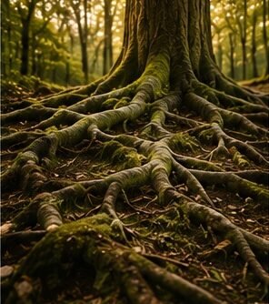 Intertwined roots