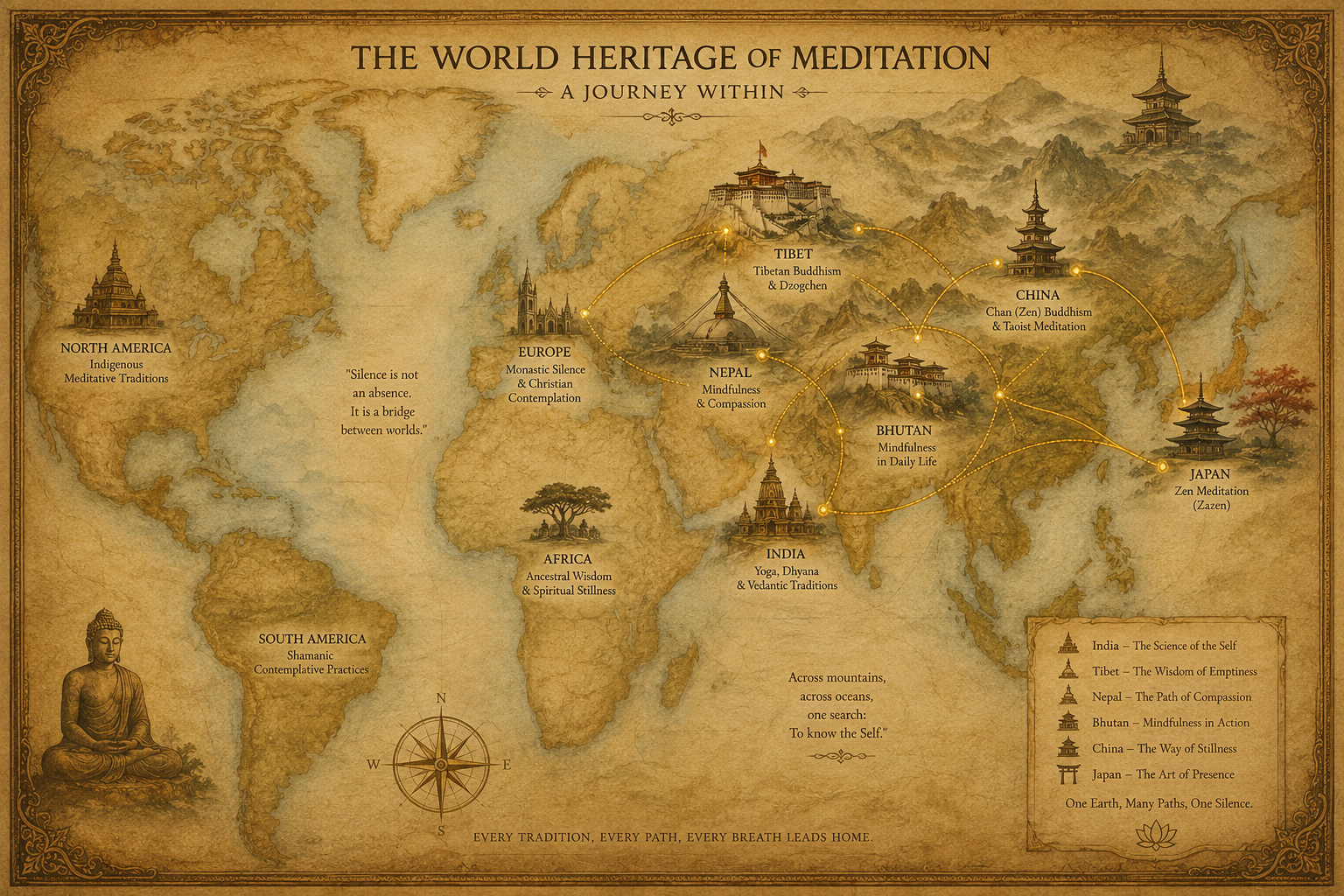 Meditation around the world