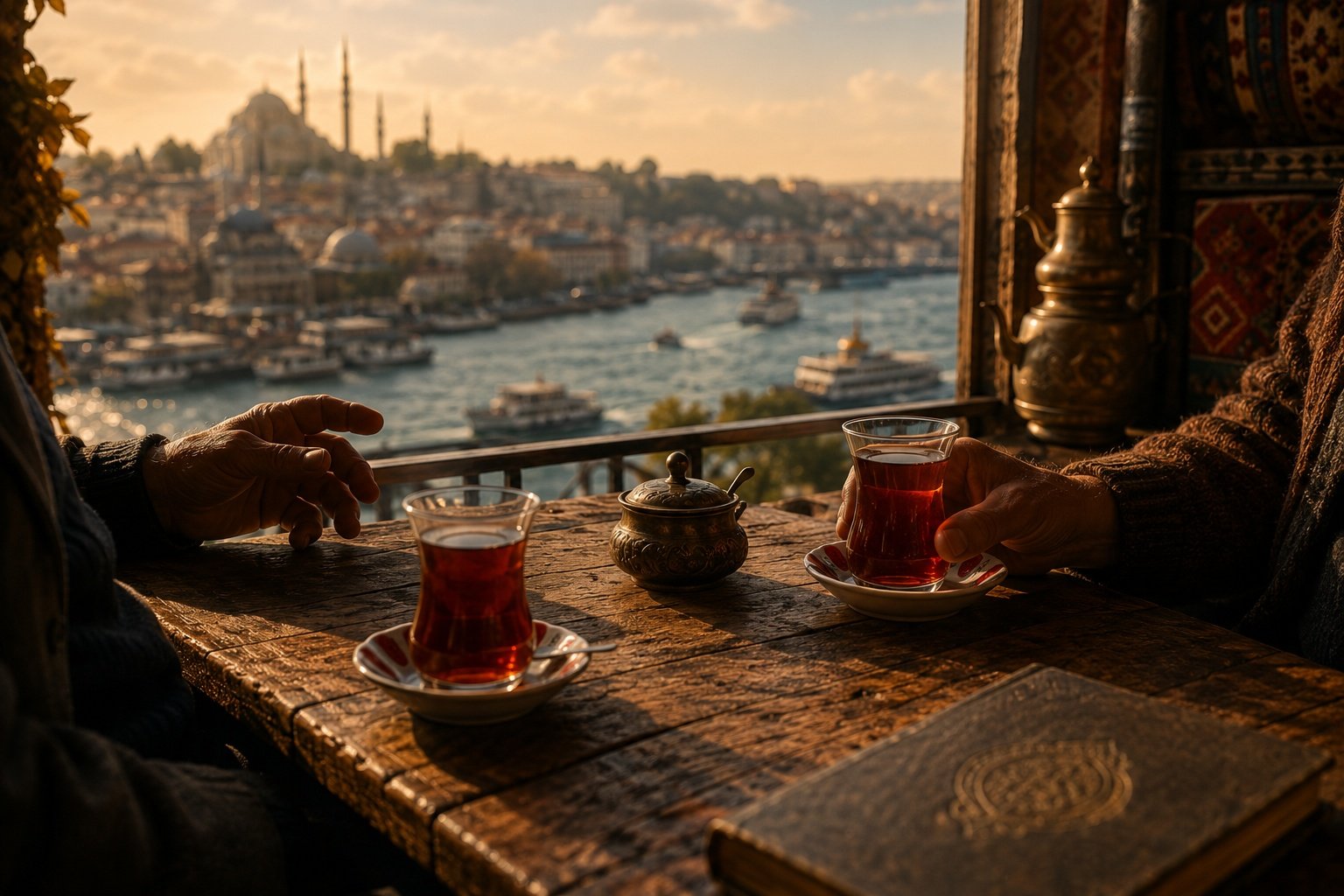 Turkish tea tradition